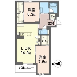 仮）厚木市旭町１丁目シャーメゾン 305号室