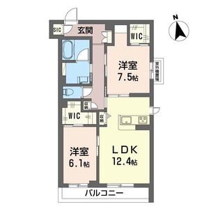 アクアリーシェⅢ 202号室