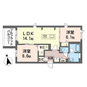 アクアリーシェⅢ 301号室