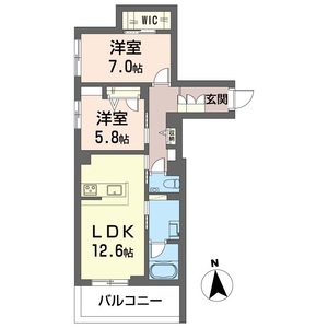フォンテーヌ　ベレオ 303号室