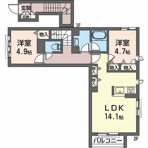 ＬＡ　ＣＡＳＡ　ＤＥ　ＭＡＹＡ 202号室