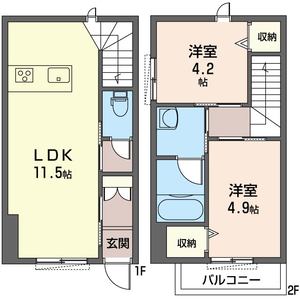 プレジールハウス　Ｋ 102号-13