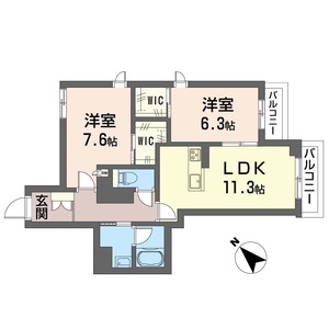 シャーメゾン湘南藤が岡 103号室