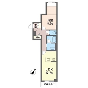 フィオーレ　Ａ 301号室