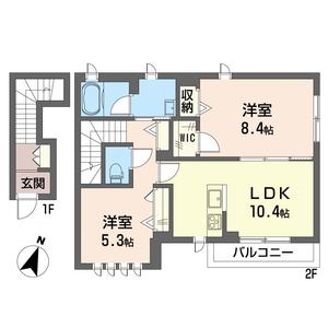 ヌーンリバー　Ⅲ 202号室