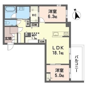 ウィズプラス大船 207号室