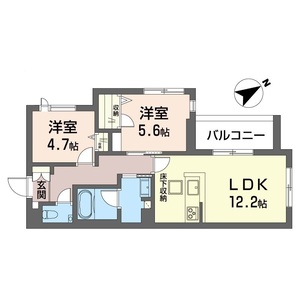 レフィシア腰越 101号室