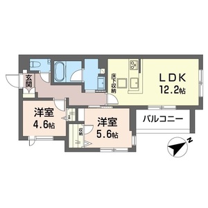 レフィシア腰越 102号室