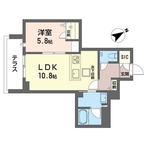 レフィシア腰越 105号室