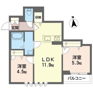 ボヌール 106号室