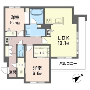 ベルカント 402号室