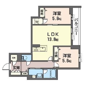シャーメゾン湘南茅ヶ崎 207号室