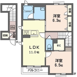 ソレイユ 201号室