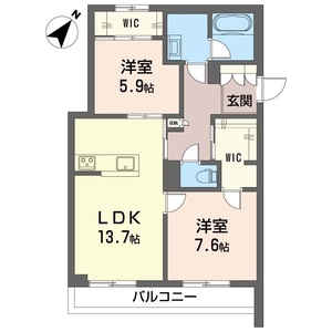 カームヴィル茅ケ崎 101号室