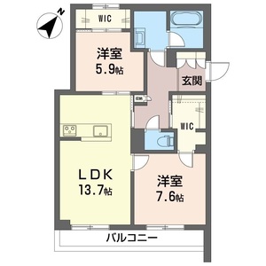 カームヴィル茅ケ崎 201号室
