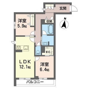 グランドソレイユ湘南横松 105号室