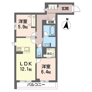 グランドソレイユ湘南横松 203号室