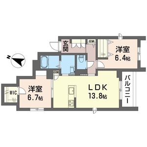 シャーメゾン湘南菱沼 201号室