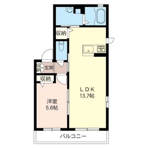 シャン・ド・フルールＤ 201号室