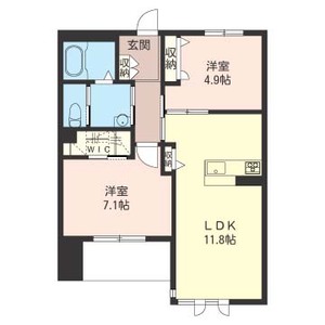 Ｅａｓｔ　Ｖｉｅｗ　Ｃ 103号室