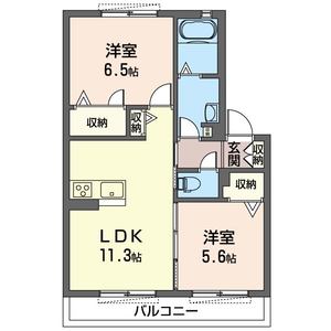 エステート泉　Ｂ 102号室