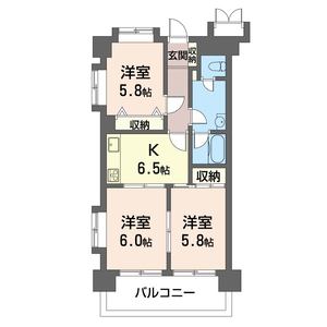 パレーシャル相武台 206号室