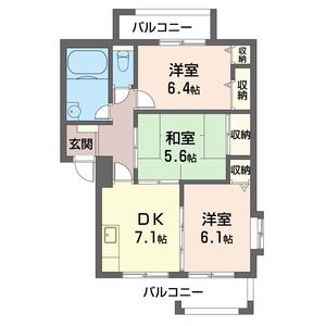 グランディール大和 404号室