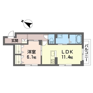 グリナージュ栗原中央 201号室