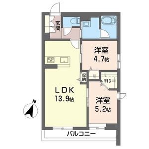ヴイスタ　ルミノーザ　ウェスト 102号室