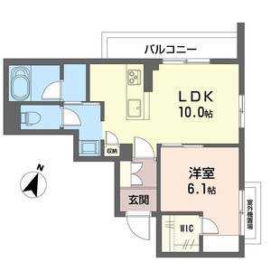 ヴイスタ　ルミノーザ　ウェスト 201号室