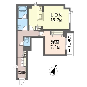 デュー　ツゲタ 201号室