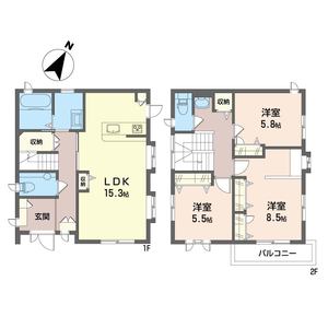 泉区緑園都市戸建て 101号室