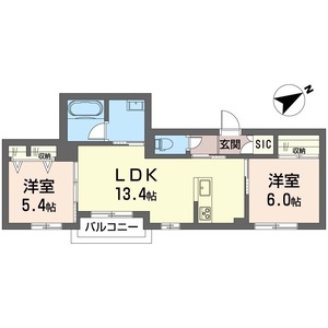 グランシャトー宮沢 202号室