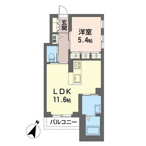 ポルト　ボヌール 202号室