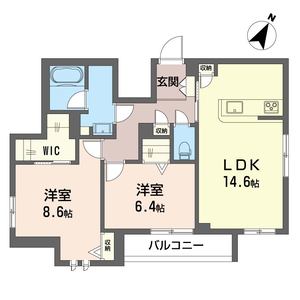 プティ・フルール 201号室