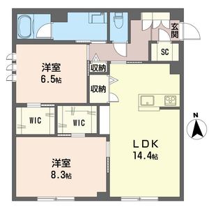 ヴィラ１６ 103号室