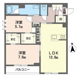 ヴィラ１６ 203号室