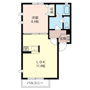 Ｆ・Ｌ・ｃｌｏｖｅｒ　ＨＯＵＳＥ 101号室