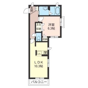 ピスケス溝ノ口 201号室