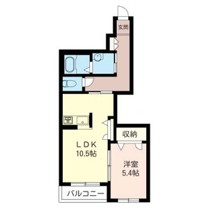 アトリエール 105号室