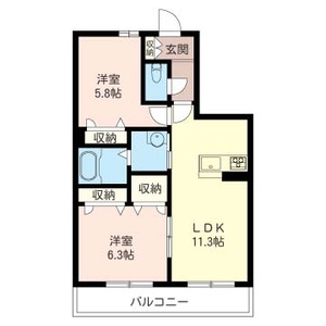 グランシャリオ 203号室