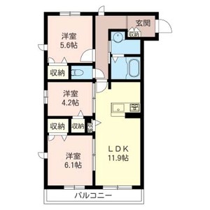 グランシャリオ 205号室