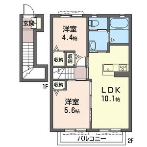 フォレスト　ハイム 202号室