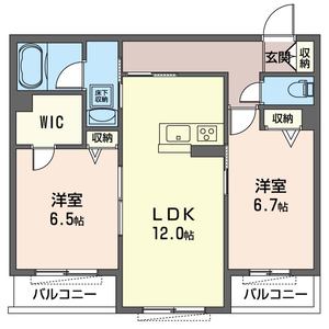 花水木庭　風 101号室