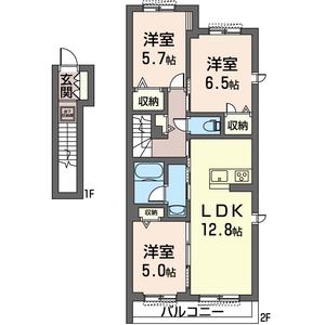 シドポルテⅠ 203号室