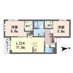 テラス　なしの木 206号室