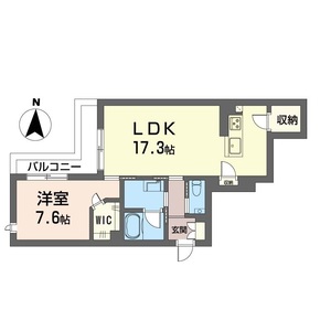 Ｋａｎｏａ（カノア）303号室_間取り画像