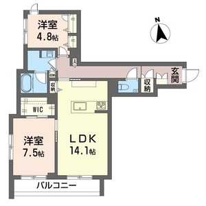 シエル　モンティ 206号室