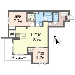 コン・フィオーレ 203号室