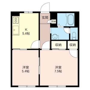 レザヴァールＡ 202号室